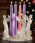 Porcelain Angel Wreath